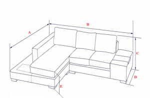 Kích thước sofa chuẩn ứng với các kiểu dáng sofa phổ biến hiện nay