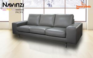 Sofa màu xám dành cho phòng khách đơn giản nhưng sang trọng