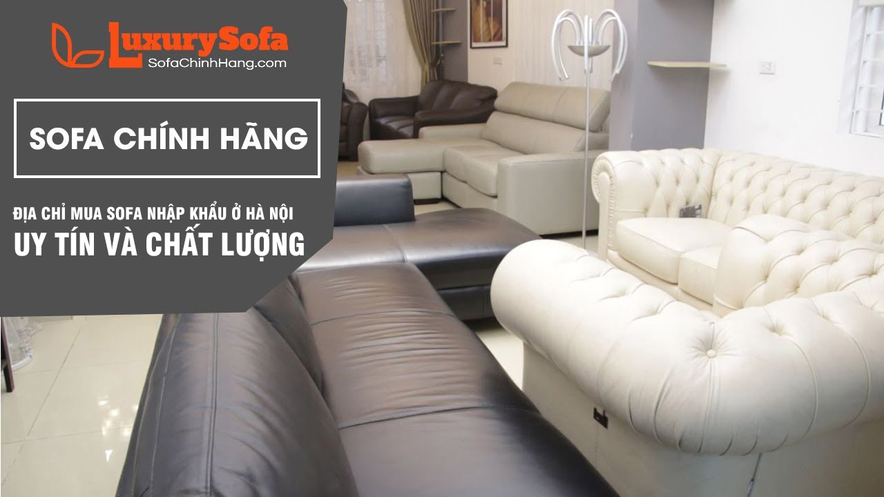 Địa chỉ mua sofa nhập khẩu ở Hà Nội uy tín và chất lượng
