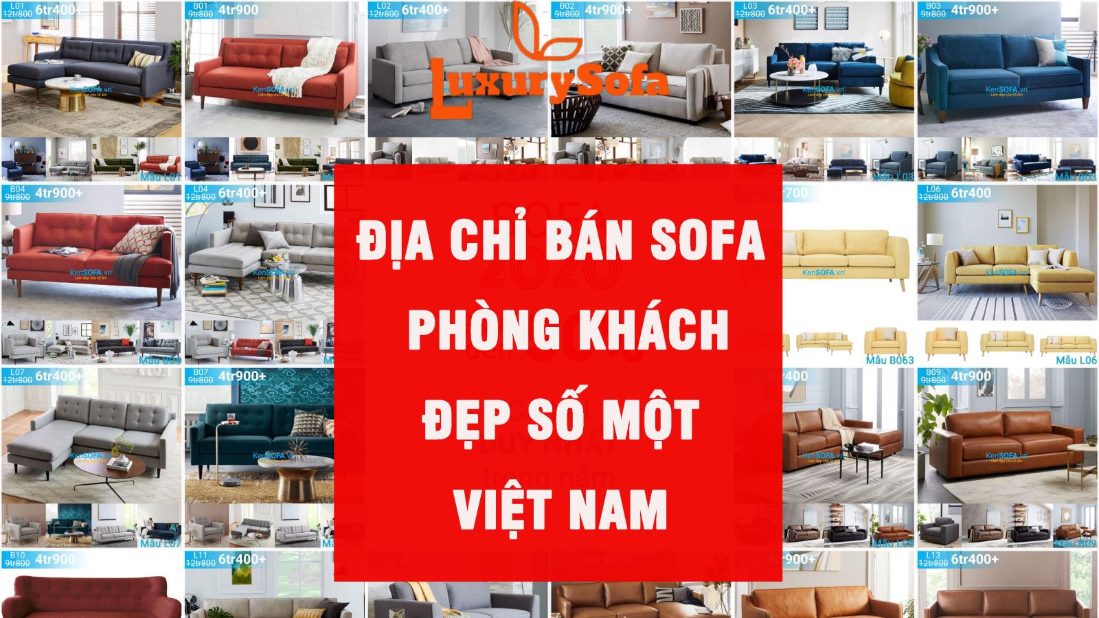 Địa chỉ bán sofa phòng khách đẹp số một Việt Nam