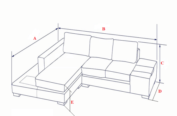 Kích thước sofa chuẩn ứng với các kiểu dáng sofa phổ biến hiện nay