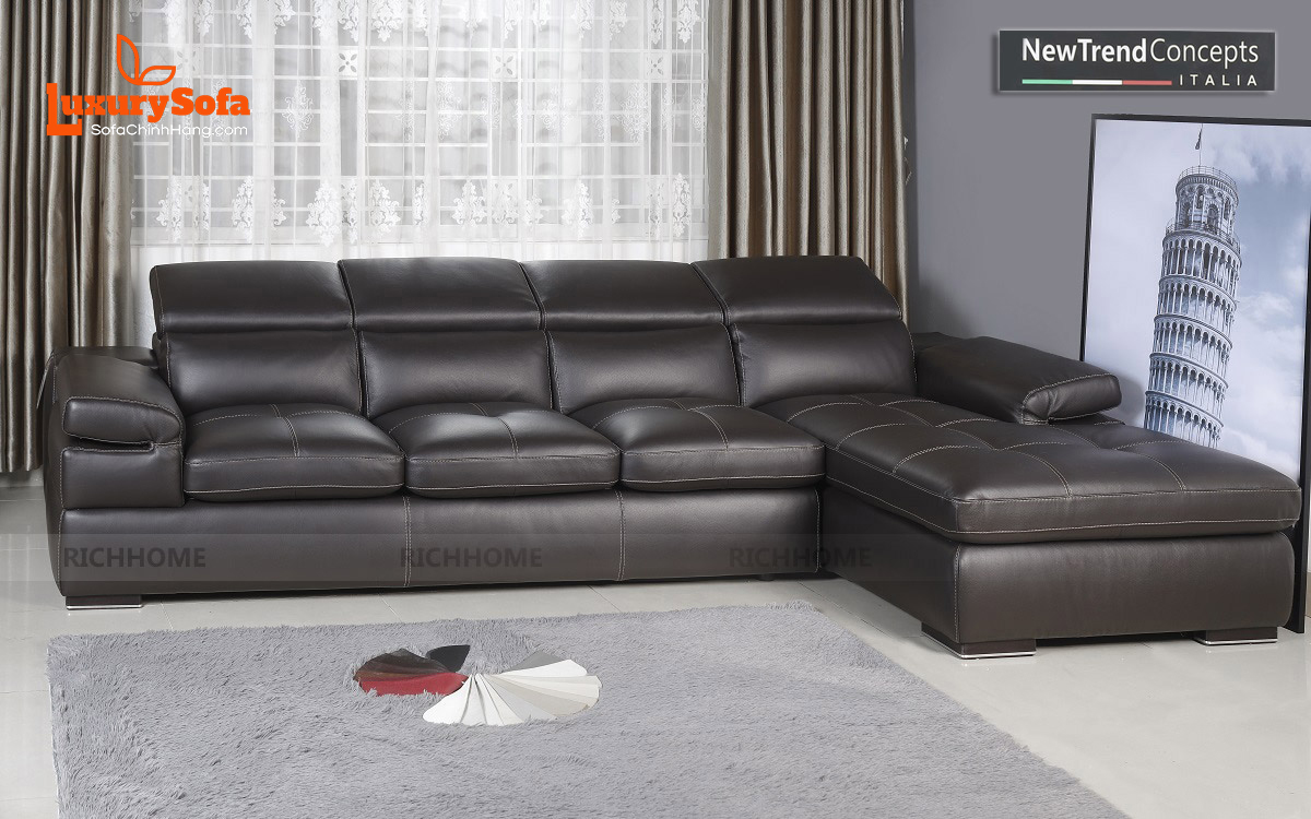 List những mẫu sofa góc hiện đại có màu sắc được yêu thích nhất