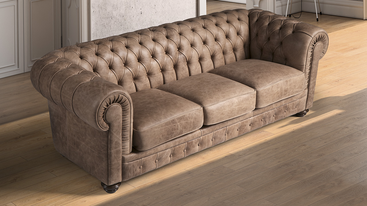 Mẫu sofa văng da bò đẹp lạ cho mọi kích thước phòng khách - Ảnh 8