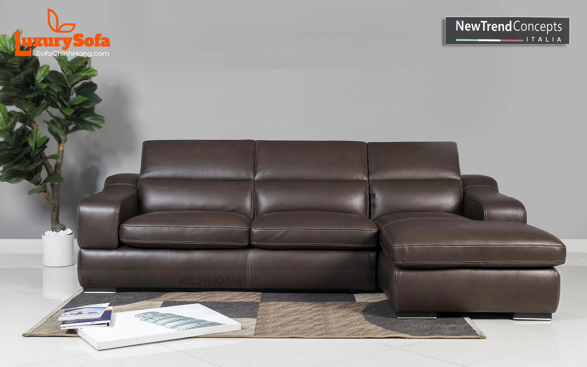 Sofa góc phòng khách giúp tận dụng tối đa không gian