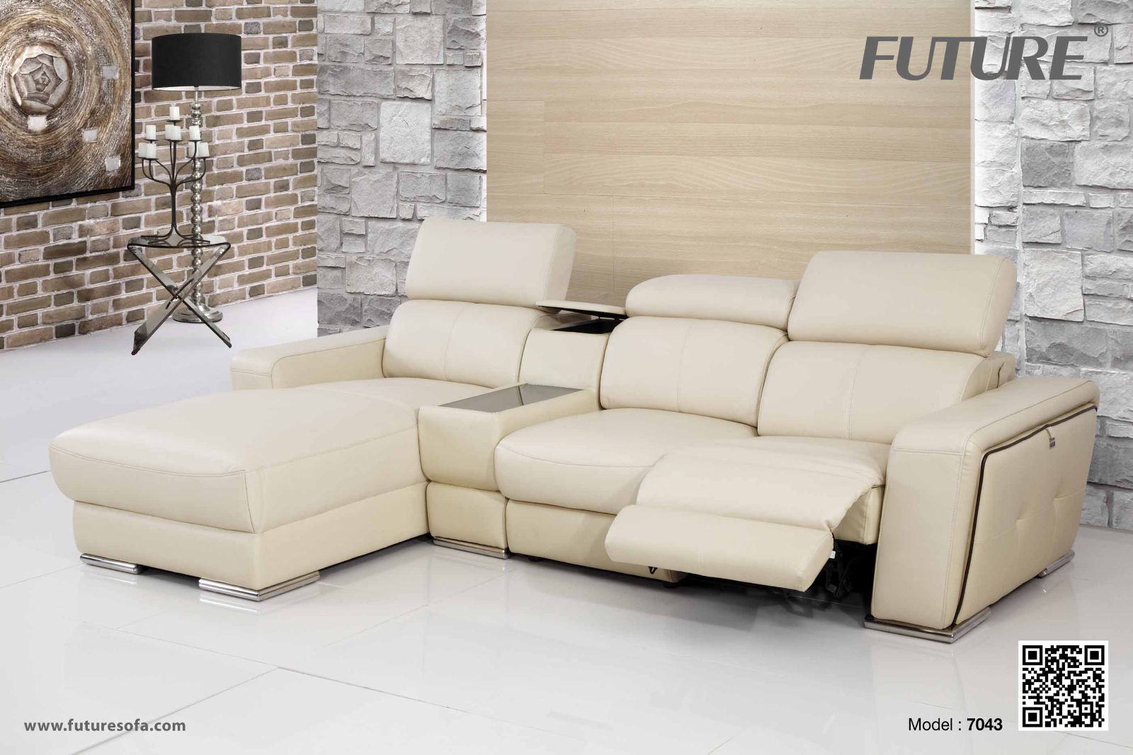 Sofa da Future Model 7043 từ SOFACHINHHANG.COM