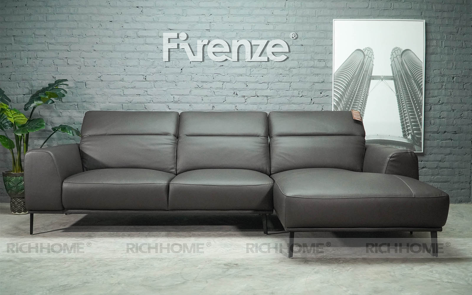 10 mẫu ghế sofa dành cho phòng khách hình vuông - Ảnh 2