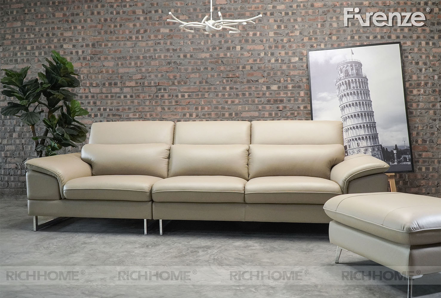 10 mẫu ghế sofa dành cho phòng khách hình vuông - Ảnh 4