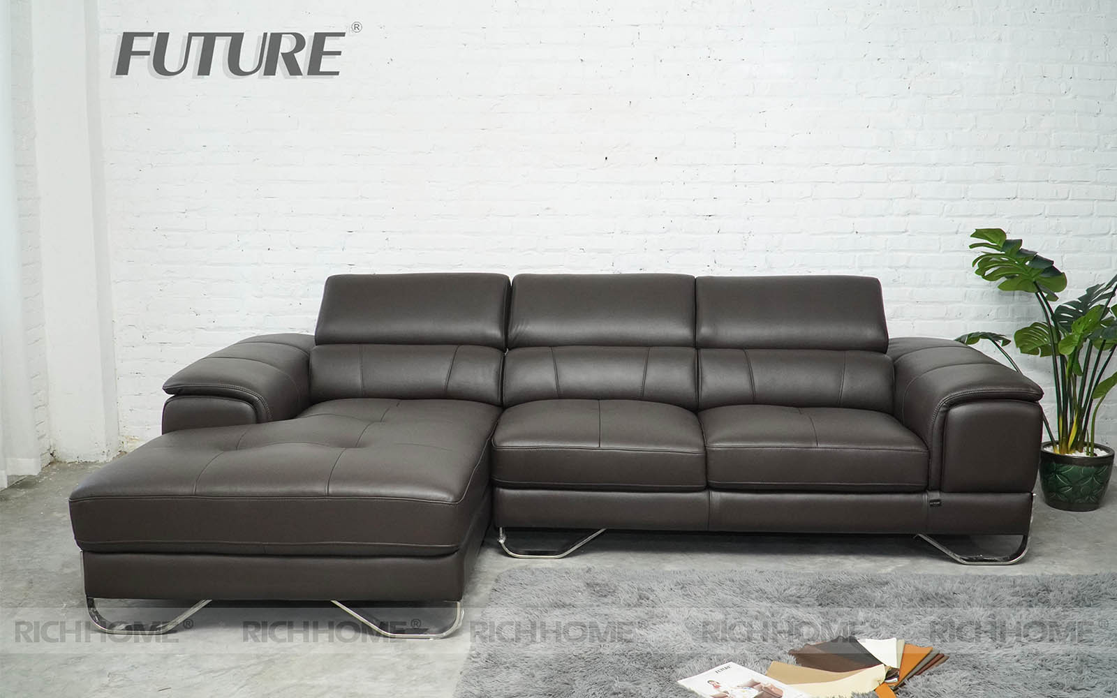 10+ mẫu ghế sofa góc nhập khẩu đẹp làm nhiều người “mê đắm” - Ảnh 8