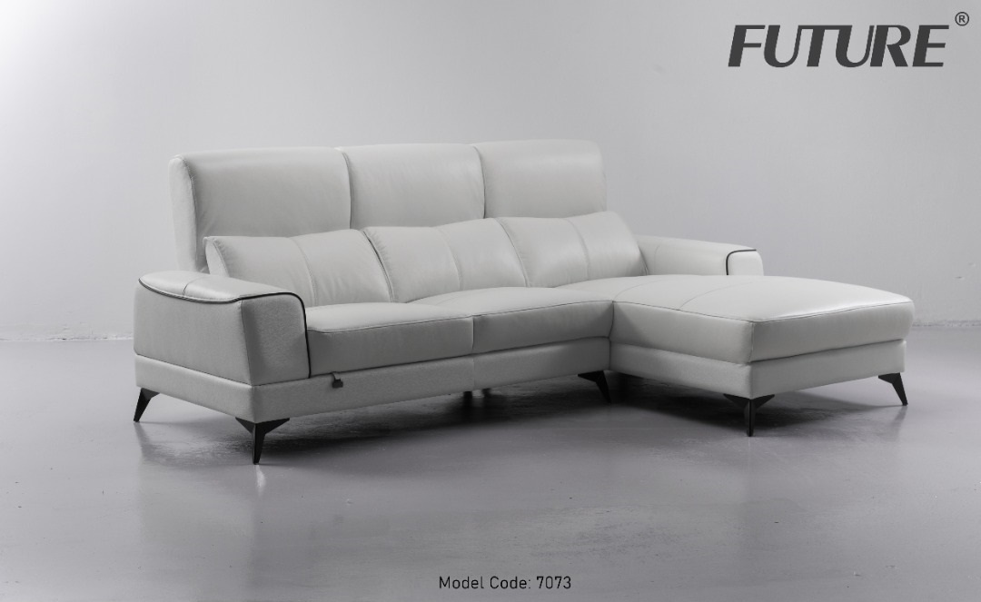 12 mẫu sofa da bò góc chữ L mẫu siêu mới siêu Hot - Ảnh 5