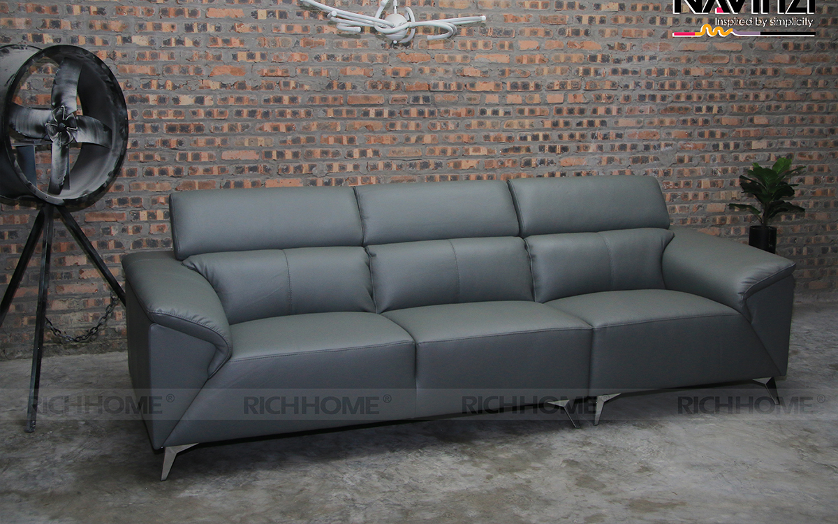 20+ ghế sofa thiết kế tay vịn thấp kết hợp lưng tựa gật gù - Ảnh 11