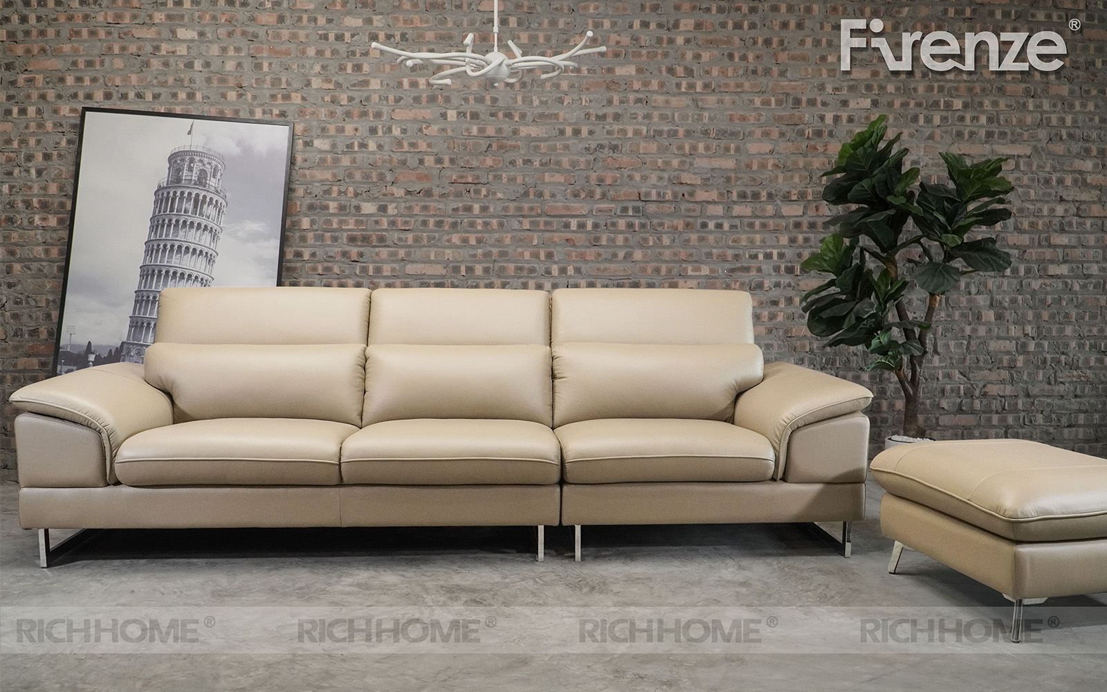 Dòng sofa văng da đẹp 3 lòng ngồi hàng nhập khẩu, chất lượng cao - Ảnh 4