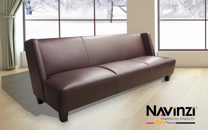 Mẫu sofa văng da bò đẹp lạ cho mọi kích thước phòng khách - Ảnh 6