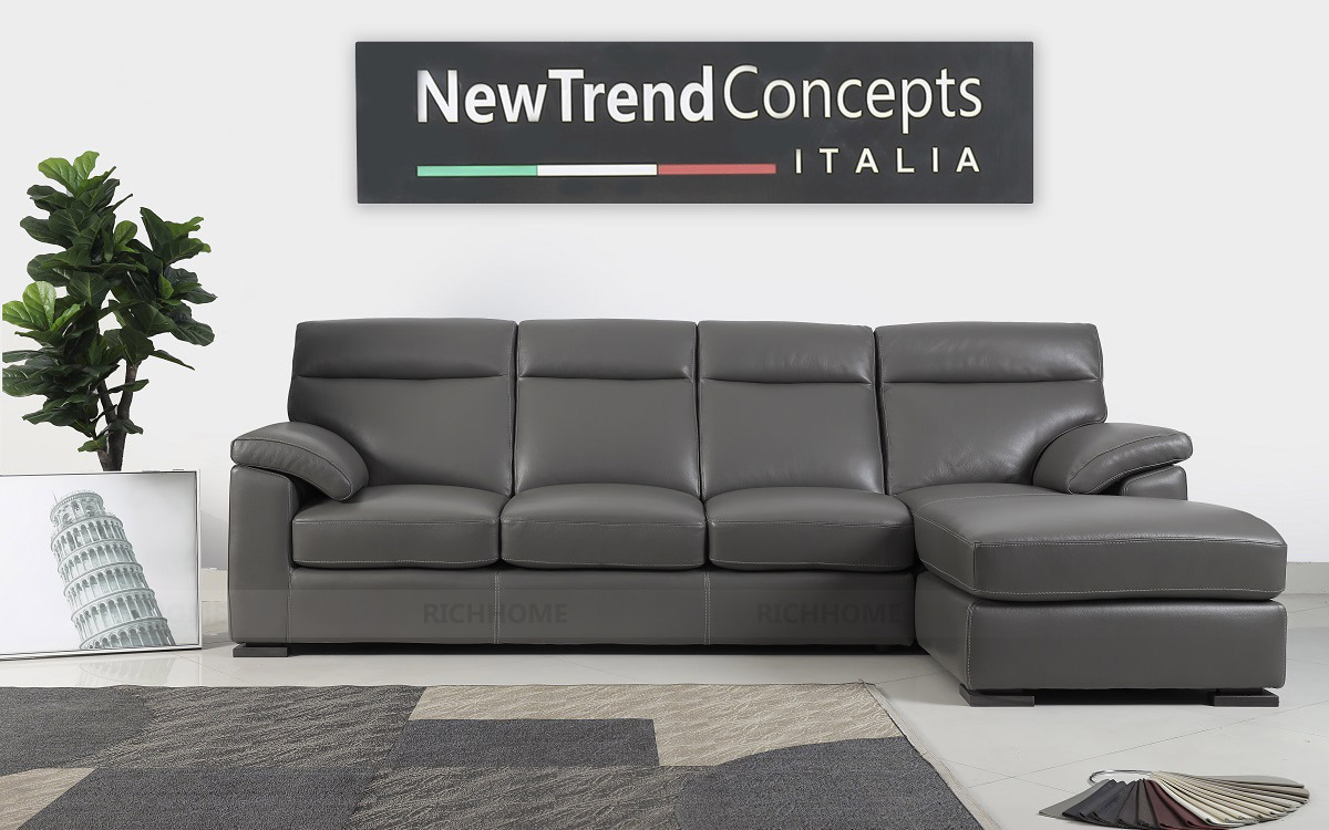Những mẫu ghế sofa da nhập khẩu Italia đẹp, sang trọng - Ảnh 4