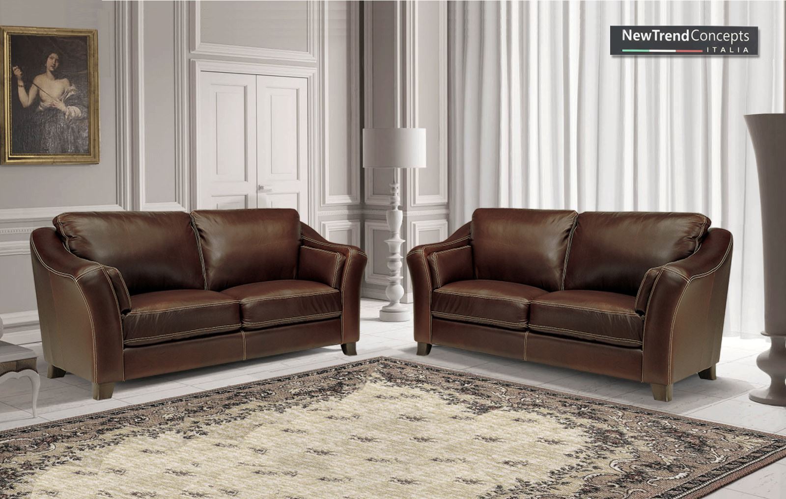 Sofa châu âu cổ điển - lựa chọn sang trọng cho phòng khách - Ảnh 3