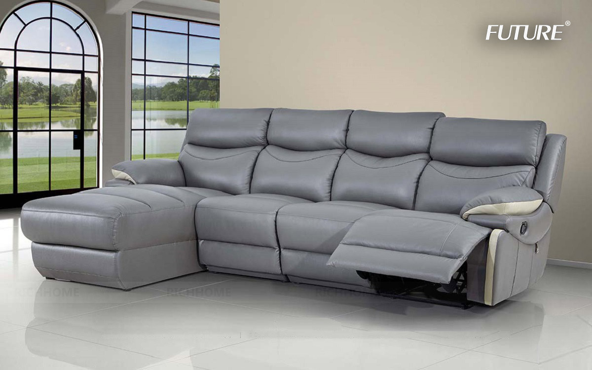 Sofa màu xám dành cho phòng khách đơn giản nhưng sang trọng - Ảnh 5