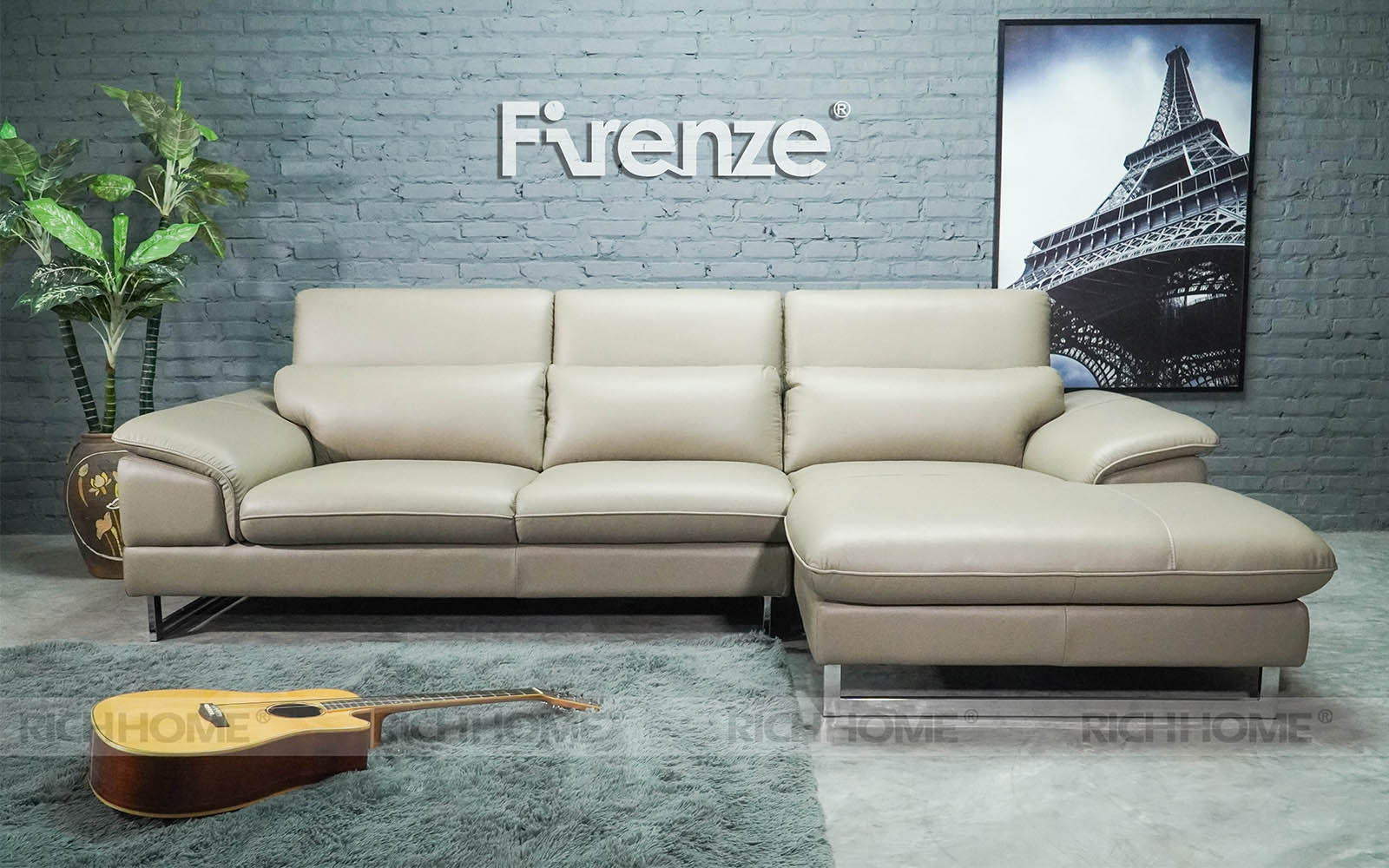 Top 10 mẫu sofa phòng khách nhập khẩu có màu trung tính đẹp - Ảnh 11