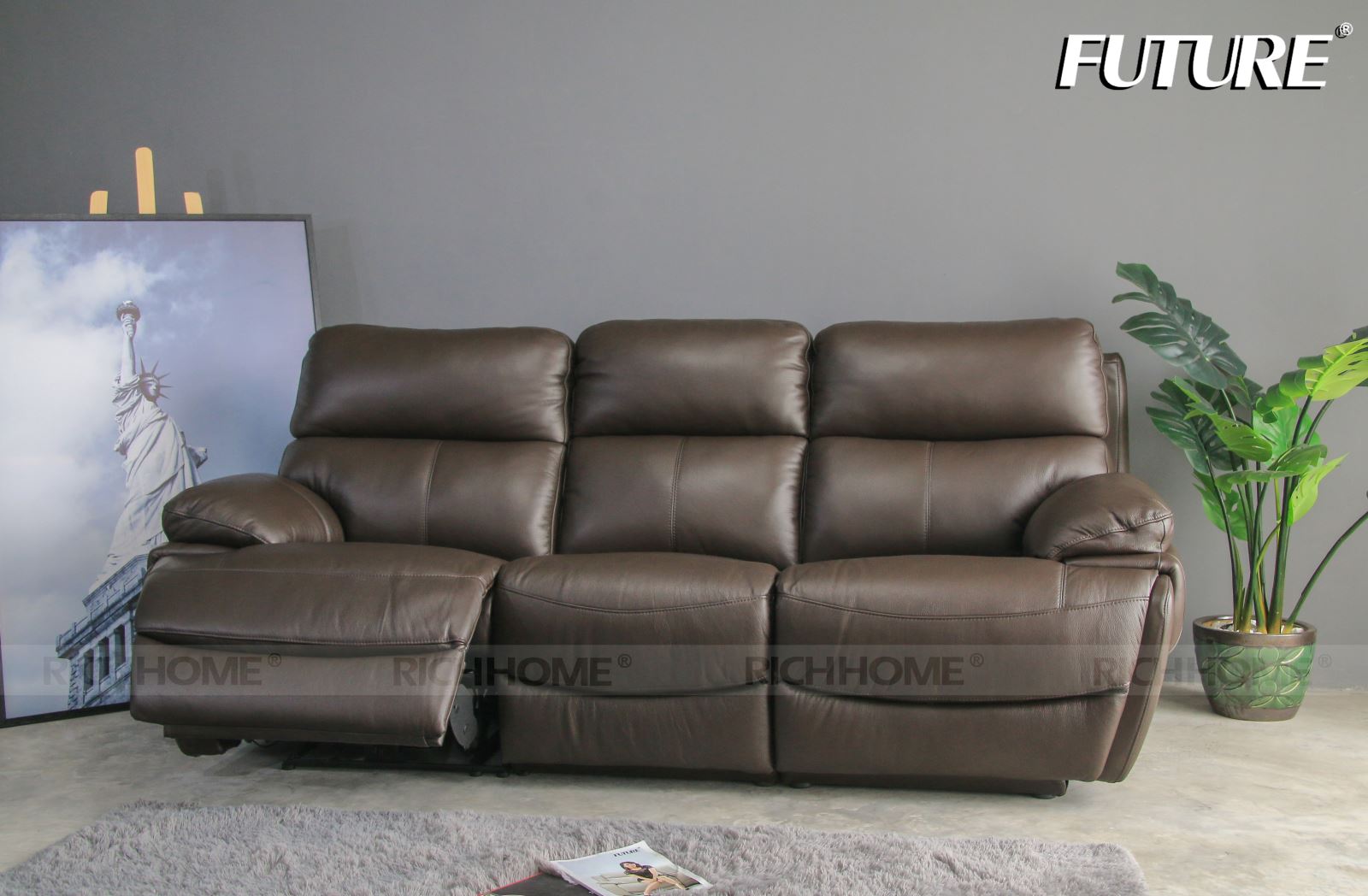 Top 3 mẫu ghế sofa thư giãn thiết kế đa năng cho phòng khách - Ảnh 4