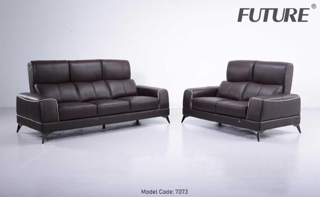 Top 8 mẫu ghế sofa da màu đen sang trọng cho phòng khách - Ảnh 7