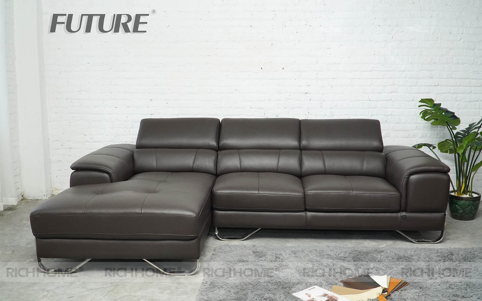 Top các bộ sofa phòng làm việc màu đen sang trọng - Ảnh 6